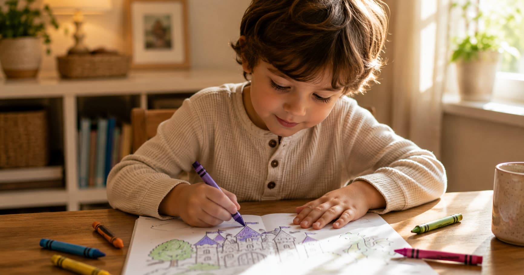 The Quiet Benefits of Coloring for Children